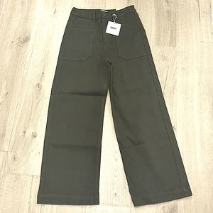 JBD high waist utility pant fern green NEW with tags all sizes available